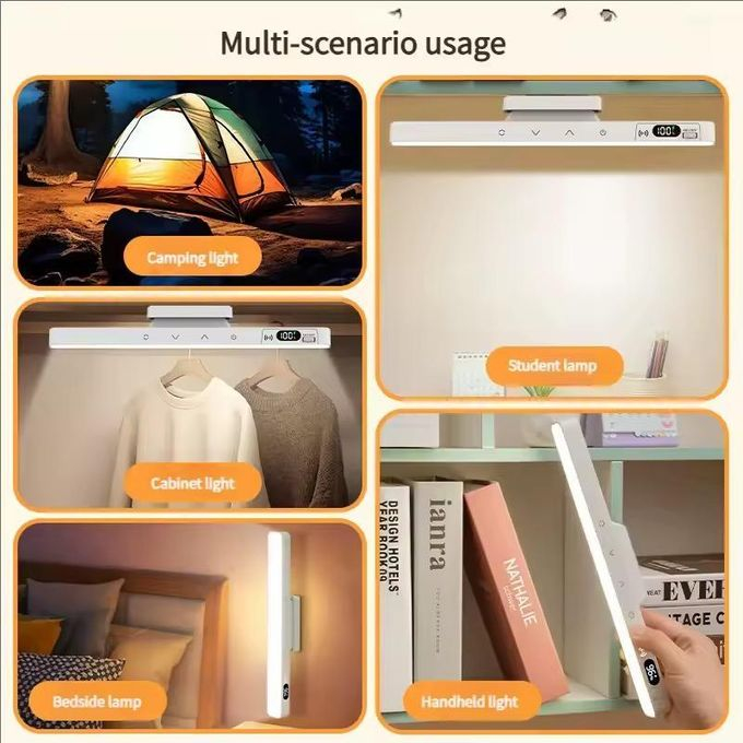 Applique Murale LED Magnétique Rechargeable – Veilleuse Intelligente avec Télécommandeimage-2