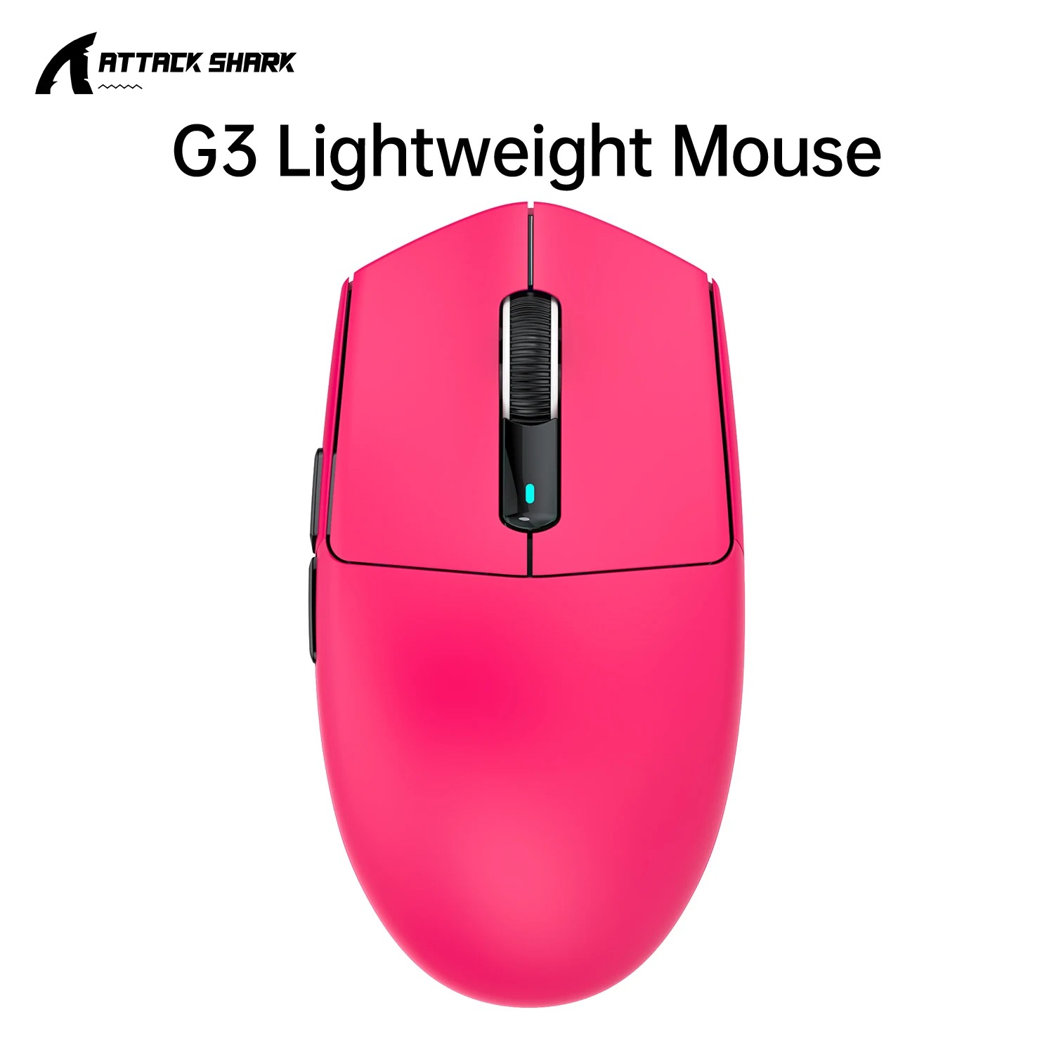 ATTACK SHARK G3 Souris Gamer Sans Fil Ultra Légère 62g | Capteur PAW3311 25000 DPI | Tri-Mode (Bluetooth/2.4G/Filaire), Souris de Jeu Macro Programmable pour PC, Mac, Laptop image 3