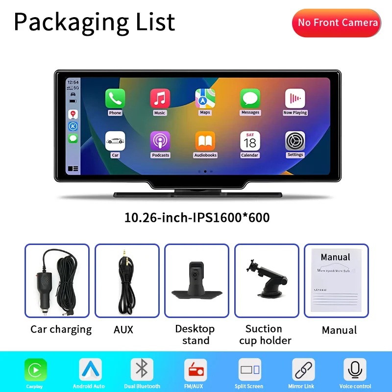 Autoradio Android Portable 10,26