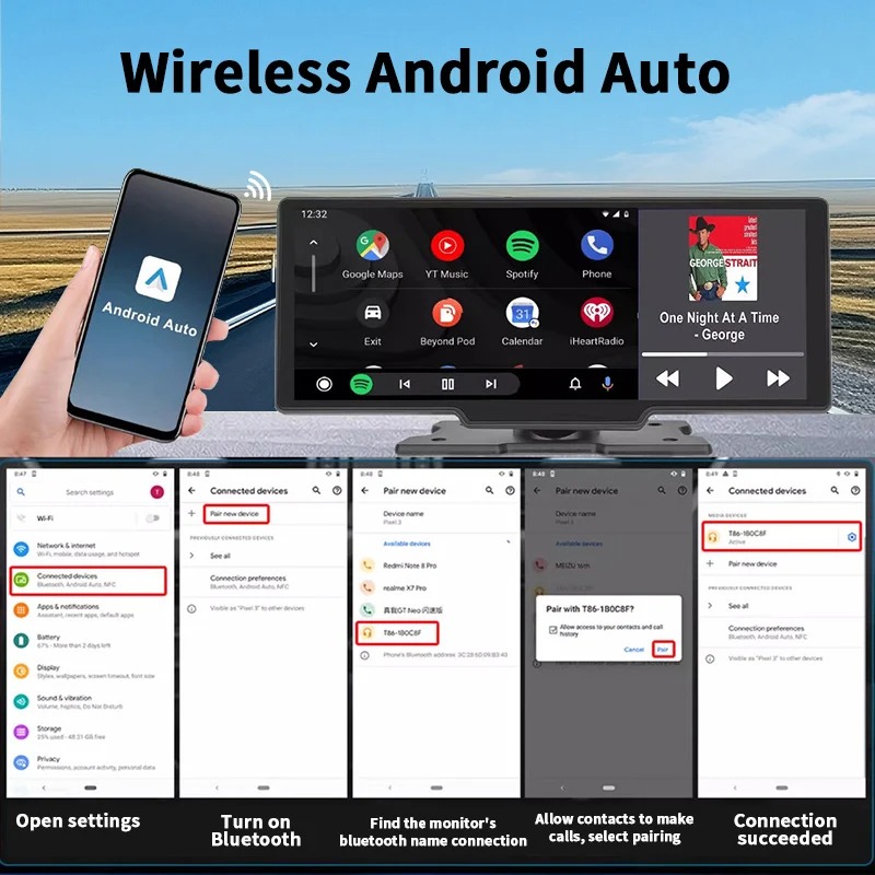 Autoradio Android Portable 10,26image 4