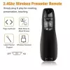 Autre 2.4Ghz USB Wireless Presenter Pointer PPT Remote Control for Powerpoint Presentation For Office School MultiMedia SKAimage-2
