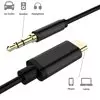 Aux Cable USB C to 3.5mm 3.3ft Male Aux Cord, Lightning to 3.5 mm Headphone Jack Adapter, Type C Aux Cable for Car Audio image 1