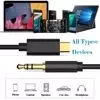 Aux Cable USB C to 3.5mm 3.3ft Male Aux Cord, Lightning to 3.5 mm Headphone Jack Adapter, Type C Aux Cable for Car Audioimage-2