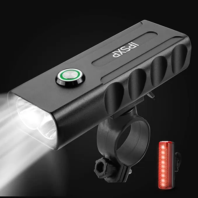 Avant LED USB Rechargeable Éclairage Vélo image 1