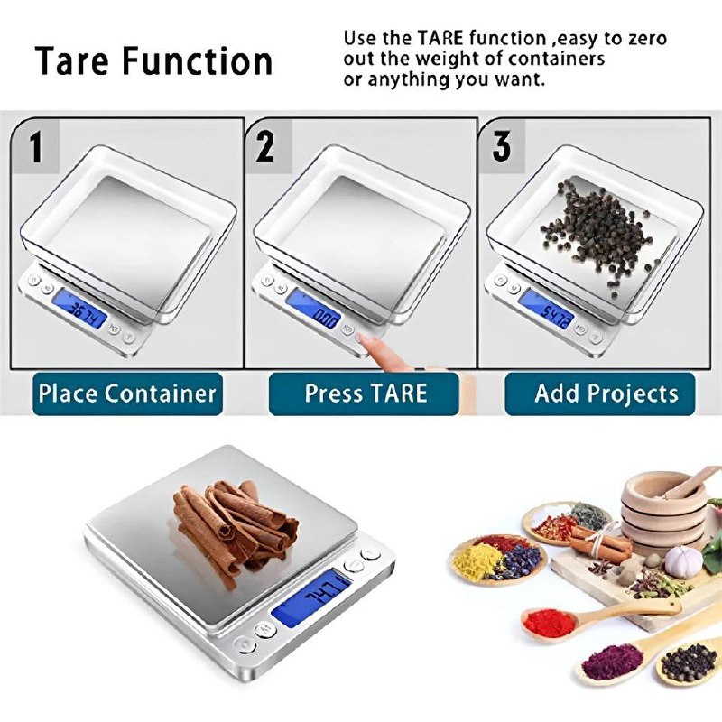 Balance Électronique de Cuisine avec Écran LCDimage 4