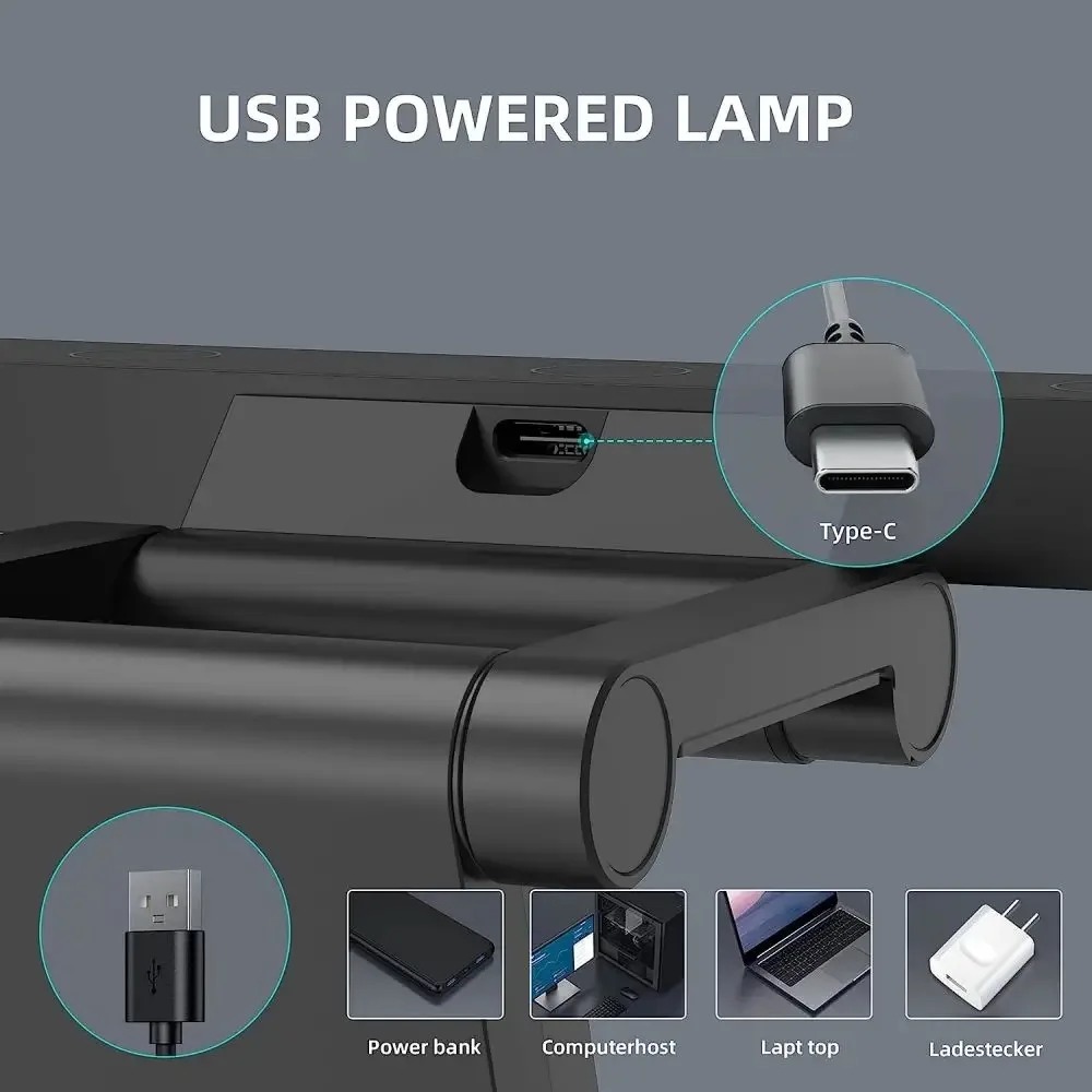 Barre Lumineuse pour Écran Incurvé – Lampe de Monitor avec Rétroéclairage RGBimage 4