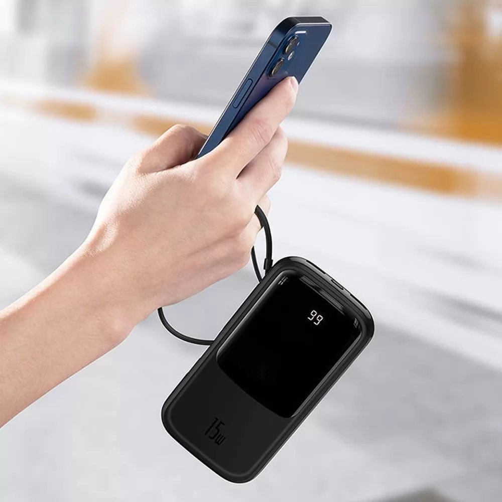 Power Bank BASEUS 10.000mAh avec Câble Type C image 3