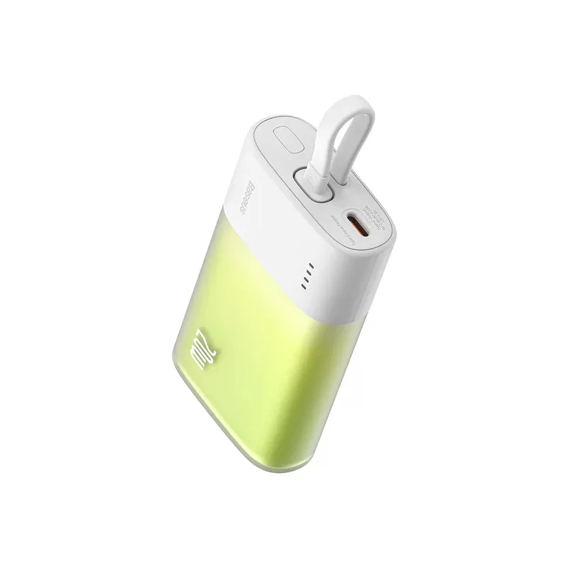 Batterie Externe Portable 5200mAh avec Câble Intégré - Charge Rapide PD 20W pour iPhone 14/13/12 Pro Max image 1