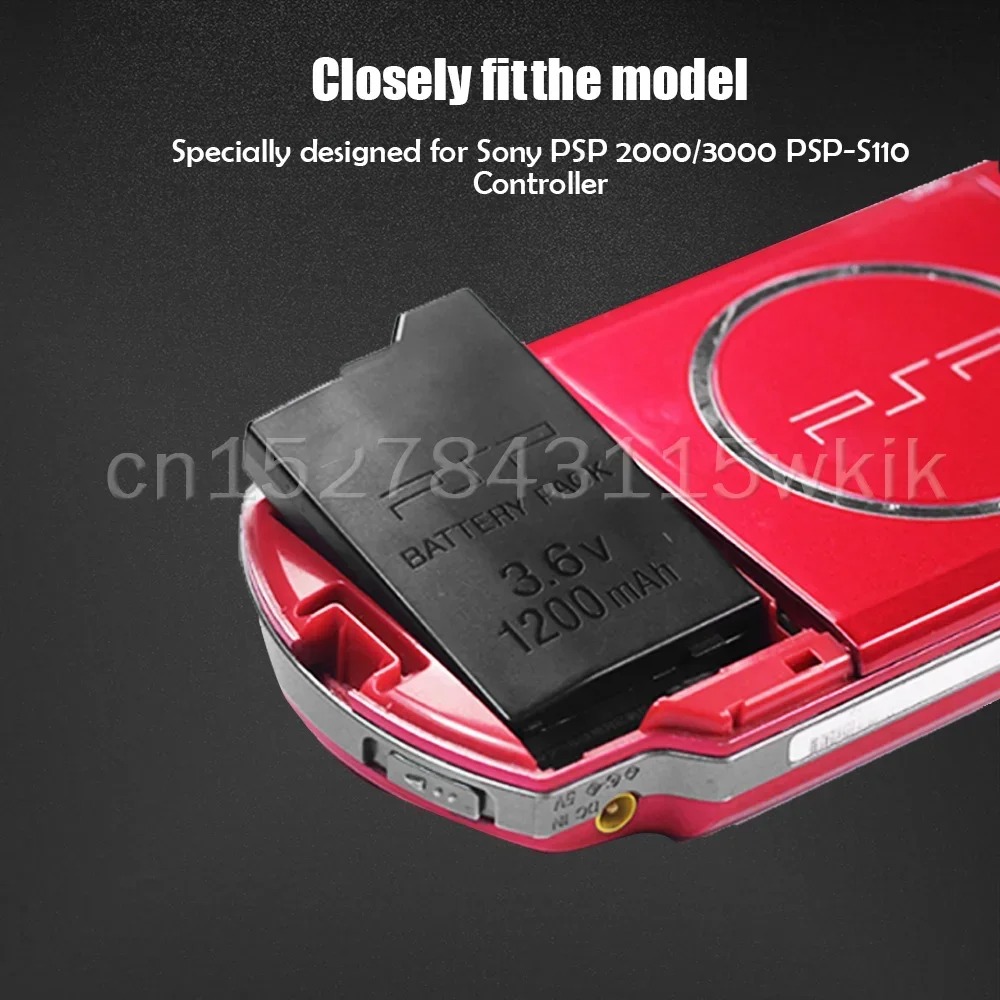 Batterie Lithium PSP-S110 2000 mAh – Haute Capacité pour Sony PSP 2000 et PSP 3000, Manette de Jeu Portable image 3