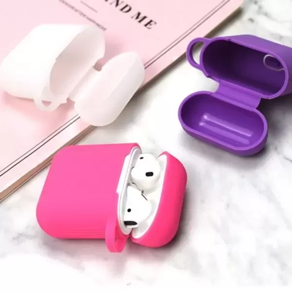 Boîte de Protection en Silicone pour Écouteurs Airpodsimage 4