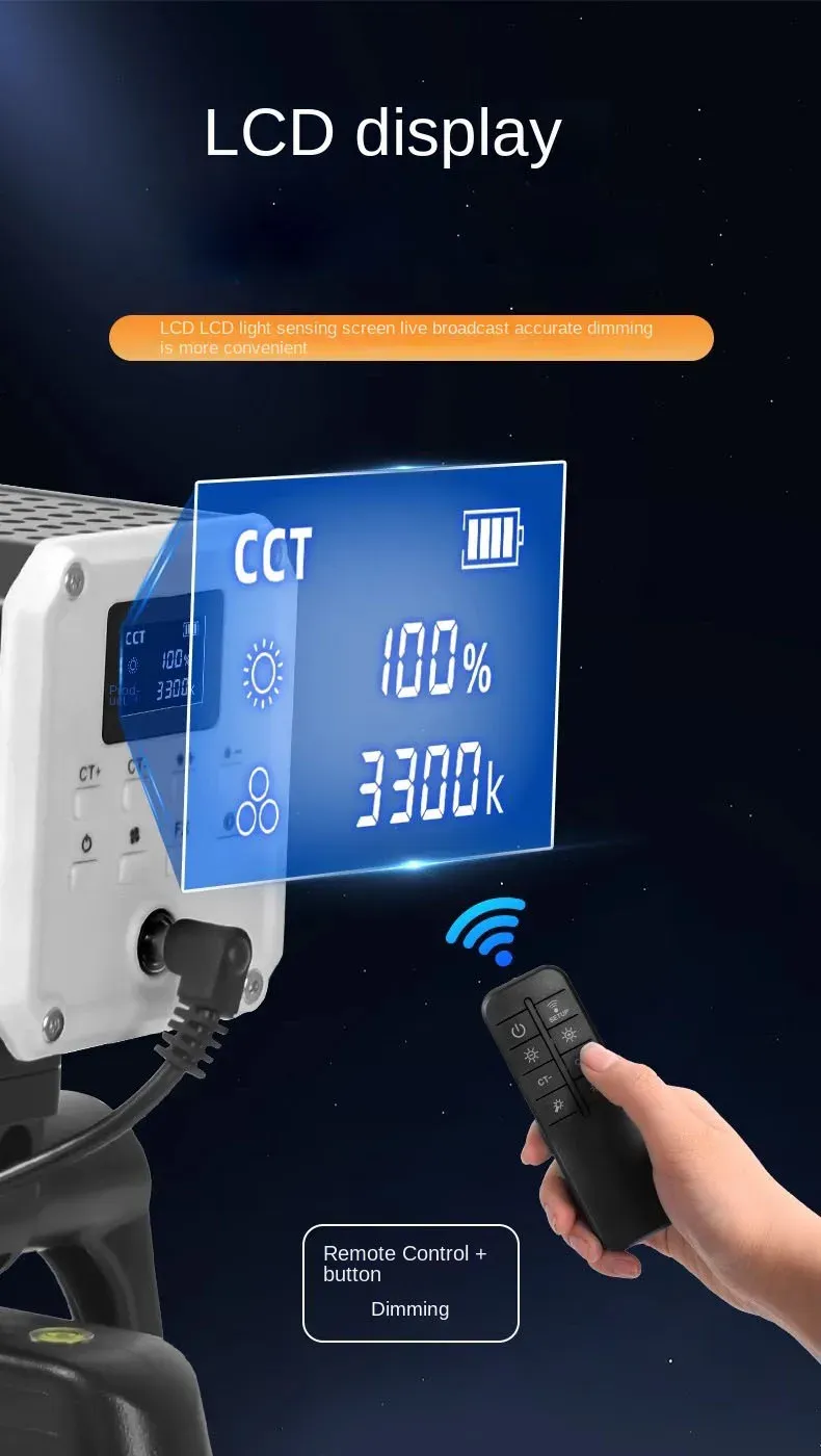 Bonne KY-BK618 – Projecteur LED COB 60W Professionnel pour Photographie image 3