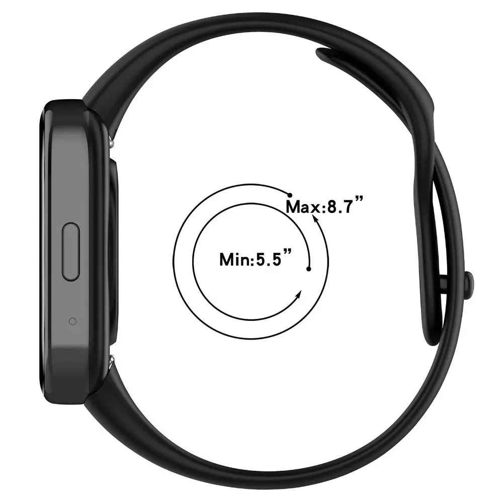 Bracelet de Sport en Silicone Premium pour Redmi Watch 3 Active – Remplacement Montre Intelligente image 3