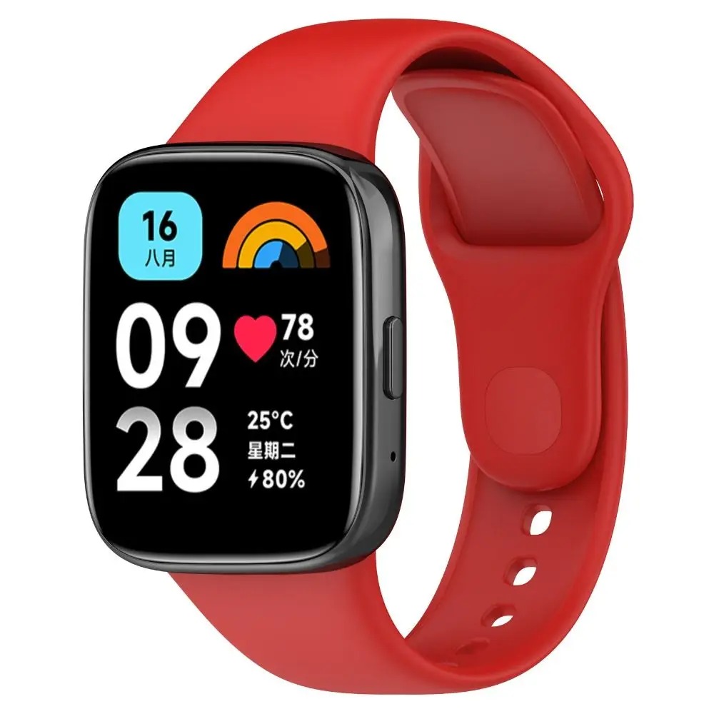 Bracelet de Sport en Silicone Premium pour Redmi Watch 3 Active – Remplacement Montre Intelligenteimage 4