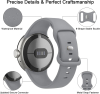 Bracelet en Silicone pour Google Pixel Watch 1 / 2 / 3 / 4 / 5 – Tailles 41mm & 45mm, Sport & Confort image 1