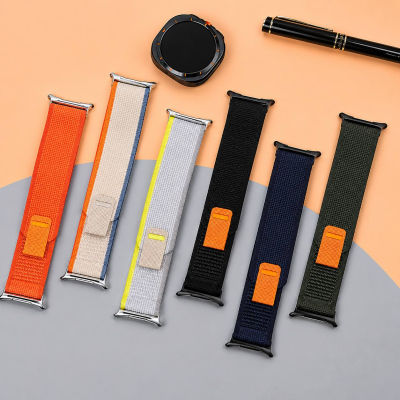 Bracelet Sport Nylon Scratch pour Samsung Watch 7 Ultra – Design Respirant & Confort Longue Durée