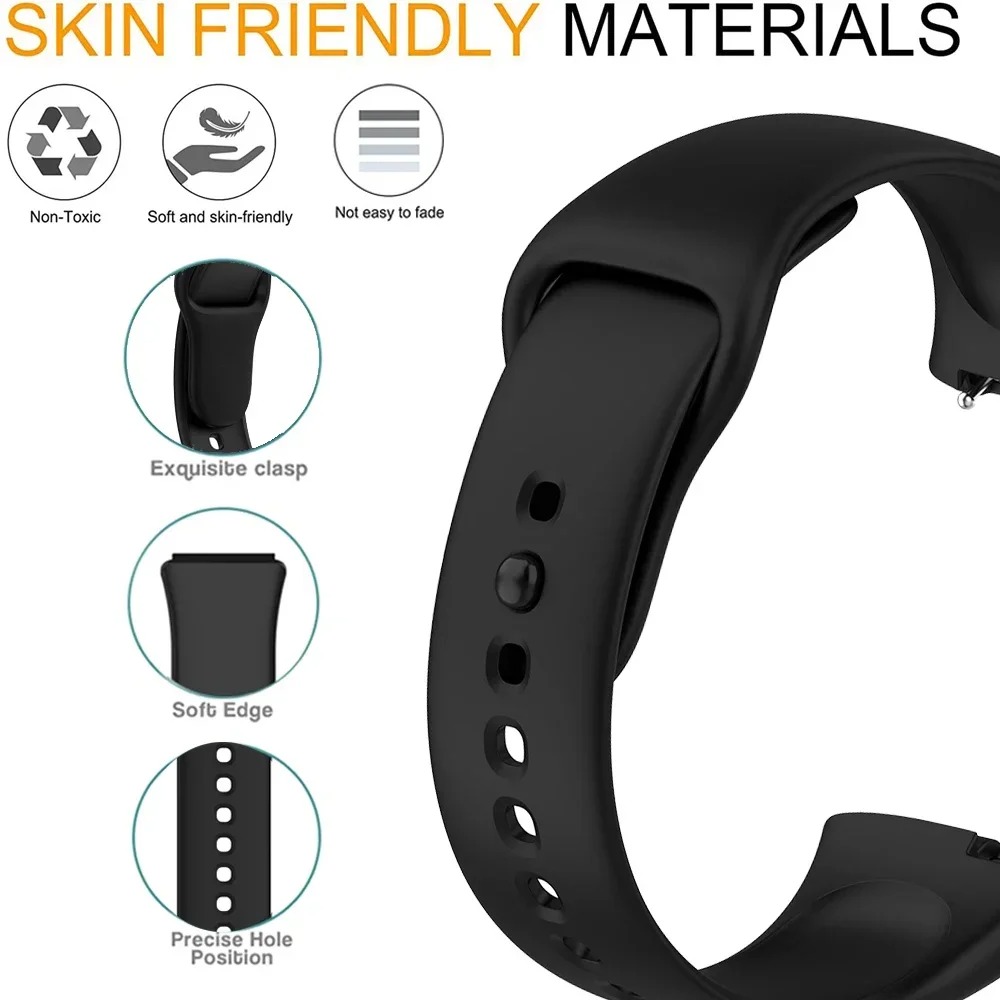 Bracelet Sport pour Redmi Watch 3 Active – Silicone Souple et Durableimage-2