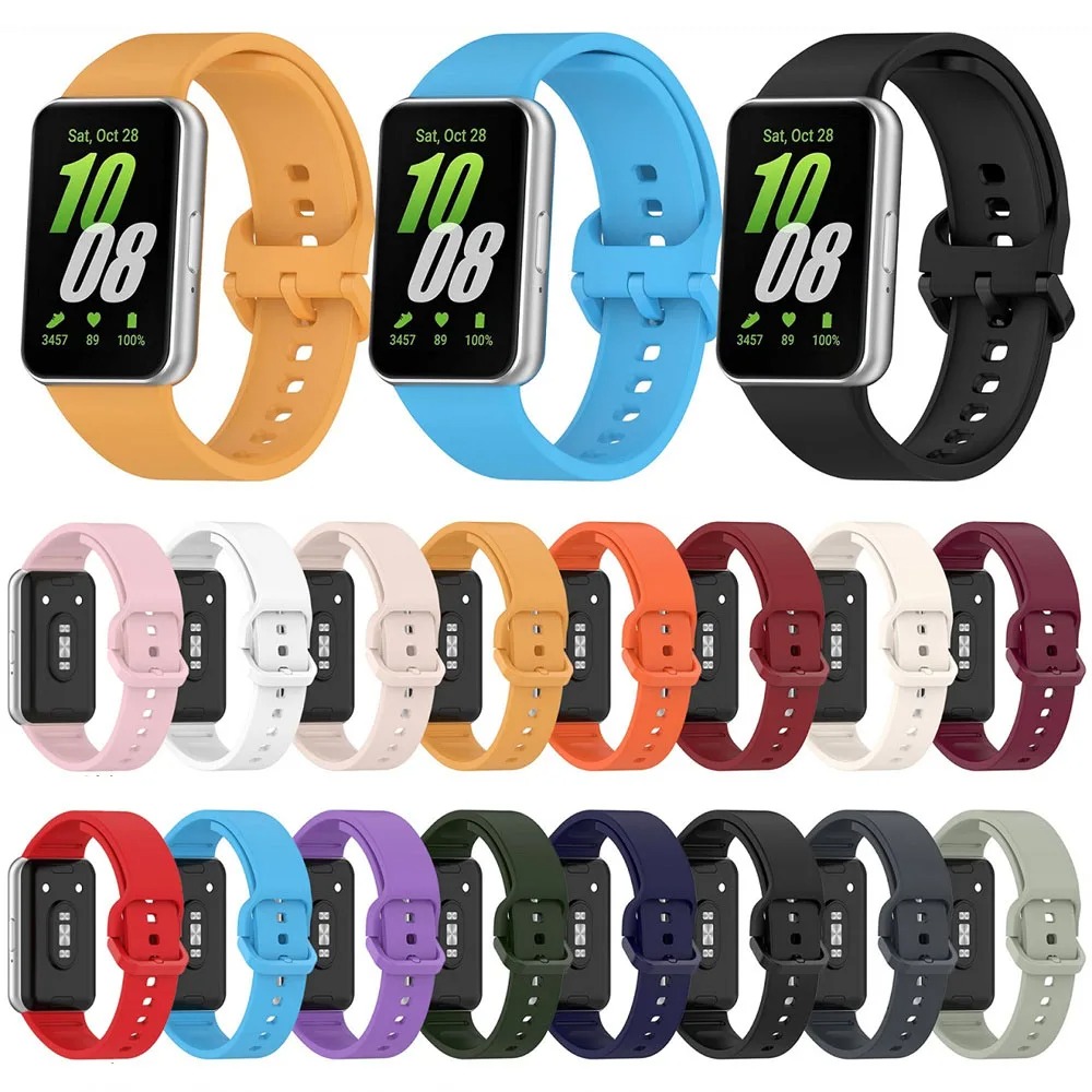 Bracelet Sport pour Samsung Galaxy Fit 3 – Silicone Durable et Ajustable