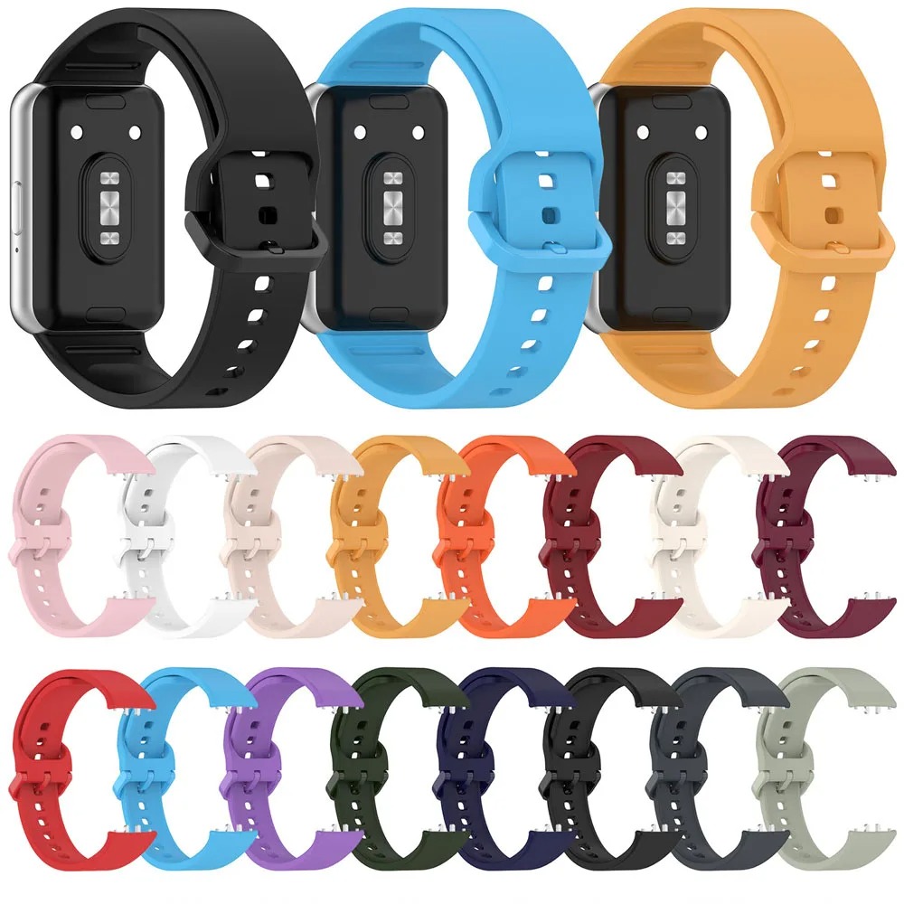 Bracelet Sport pour Samsung Galaxy Fit 3 – Silicone Durable et Ajustableimage 4