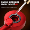Brosse de Massage du Cuir Chevelu à Lumière Rouge 630nm – 3 Modes, Réservoir d'Huile 6ml, Étanche IPX7 & Rechargeable Type-Cimage-2
