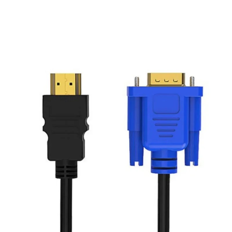 Câble Adaptateur Audio HDMI vers VGA 1080P 3m – Adaptateur Vidéo HD, Anti-Usure, Idéal PC vers Vidéoprojecteur/Moniteurimage-2