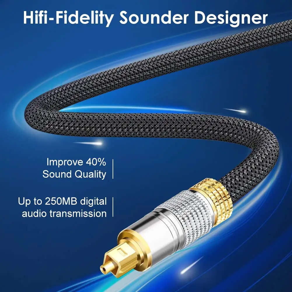 Câble audio optique Toslink T002 - 3 mètresimage 4