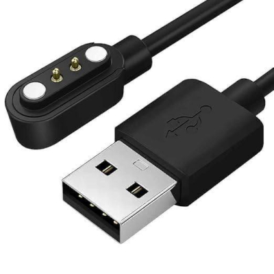 Câble de Charge Magnétique 2-Pin (2.83mm) – Connecteur USB pour Smartwatch
