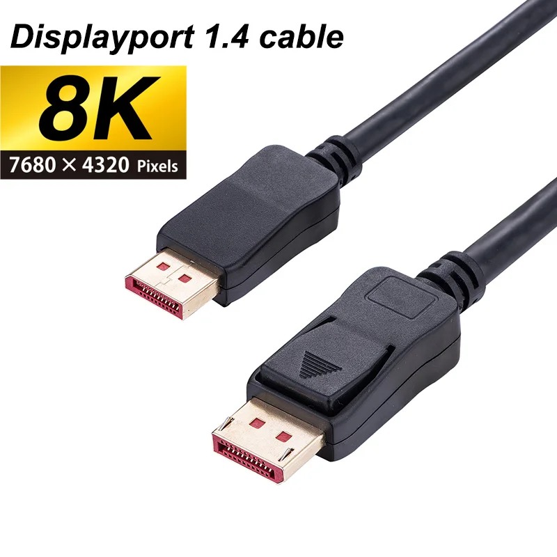 Câble DisplayPort 1.4 Ultra Performance – Prise en charge 8K/60Hz, 4K/144Hz, HDR, G-Sync/FreeSync image 1
