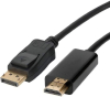 Câble DisplayPort vers HDMI 4K – Adaptateur DP vers HDMI 2 Mètres image 1
