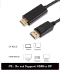 Câble DisplayPort vers HDMI 4K – Adaptateur DP vers HDMI 2 Mètresimage 4
