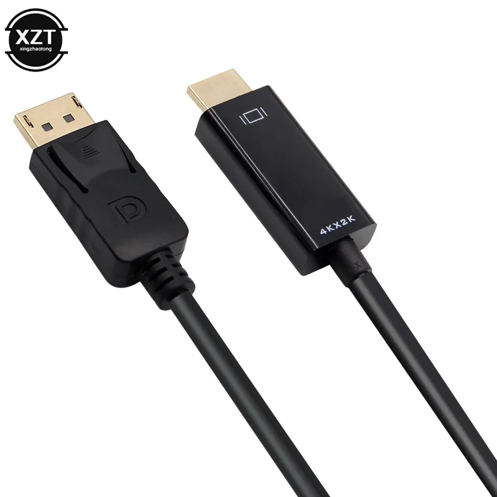 Câble DisplayPort vers HDMI 4K – Adaptateur Haute Vitesse pour PC Dell, HP, Lenovoimage 4