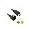 Câble HDMI 1,5 M Ethernet 1.4 V haute vitesse Full HDTV 3D 1080p // tête coudée image 3