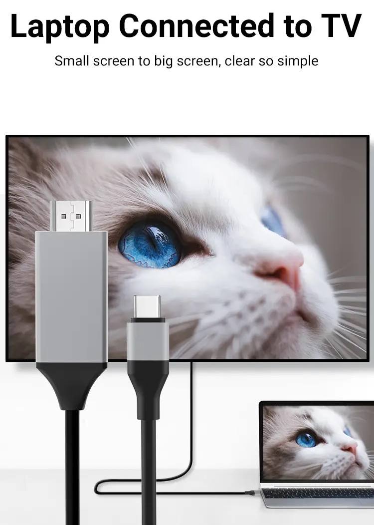 Câble HDMI 4K 30Hz 2 mètresimage-2