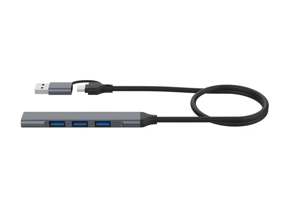 Câble HUB 4-en-2 avec Ports USB-C et USB 3.0image-2