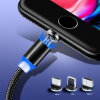 Câble Magnétique Détachable à 3 Ports pour Téléphone image 3