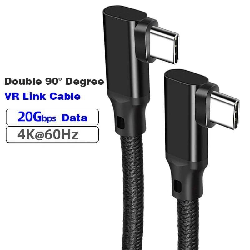 Câble USB-C 1m Double Coudé - Le câble de charge gaming ultra-robuste anti-torsion image 3