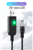 Câble USB Élévateur de Tension DC 5V vers 9V/12V – Câble d'Alimentation USB Jack 5.5 x 2.1mm pour Routeur, Audio, Haut-Parleursimage-2
