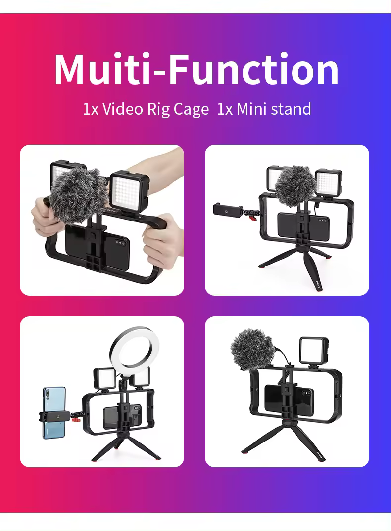Cage de Stabilisation pour Appareil Photo Jmary MT33 avec Trépiedimage 4