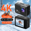 Mini Caméra d'Action V22 4K Ultra HD Écran Tactile – Étanche avec Boîtier, Wi-Fi, Format Pocket & Kit Accessoires image 1