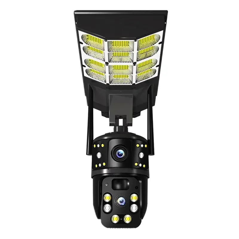 Caméra Solaire 4G V380 Pro 4.0MP – Éclairage Public Solaire Intégré, PTZ Extérieur, Interphone Bidirectionnel image 3