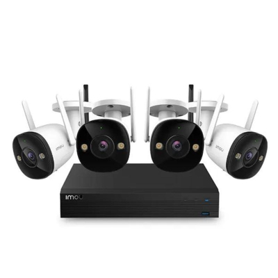 GENERALE - Kit de Caméra Wi-Fi Imou Bullet 2C avec Système de Vision Nocturne
