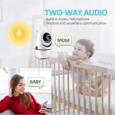 GENERALE - CameraIP 1080p Smart 360 ° / WIFI/ Wireless/ Night Vision/ Audio communication 4.3 out of 5