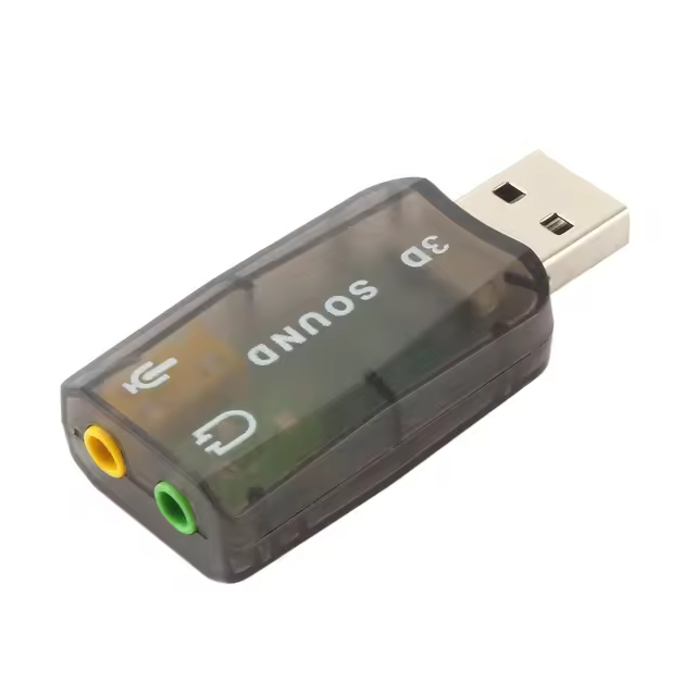 Carte Son 5.1 USB vers 3.5mm Surround 3D image 1