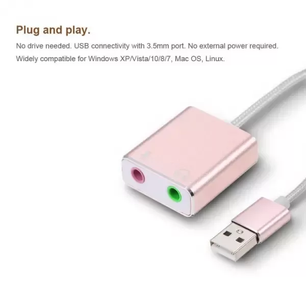 Carte Son Externe USB Hi-Fi Magic Voice image 3