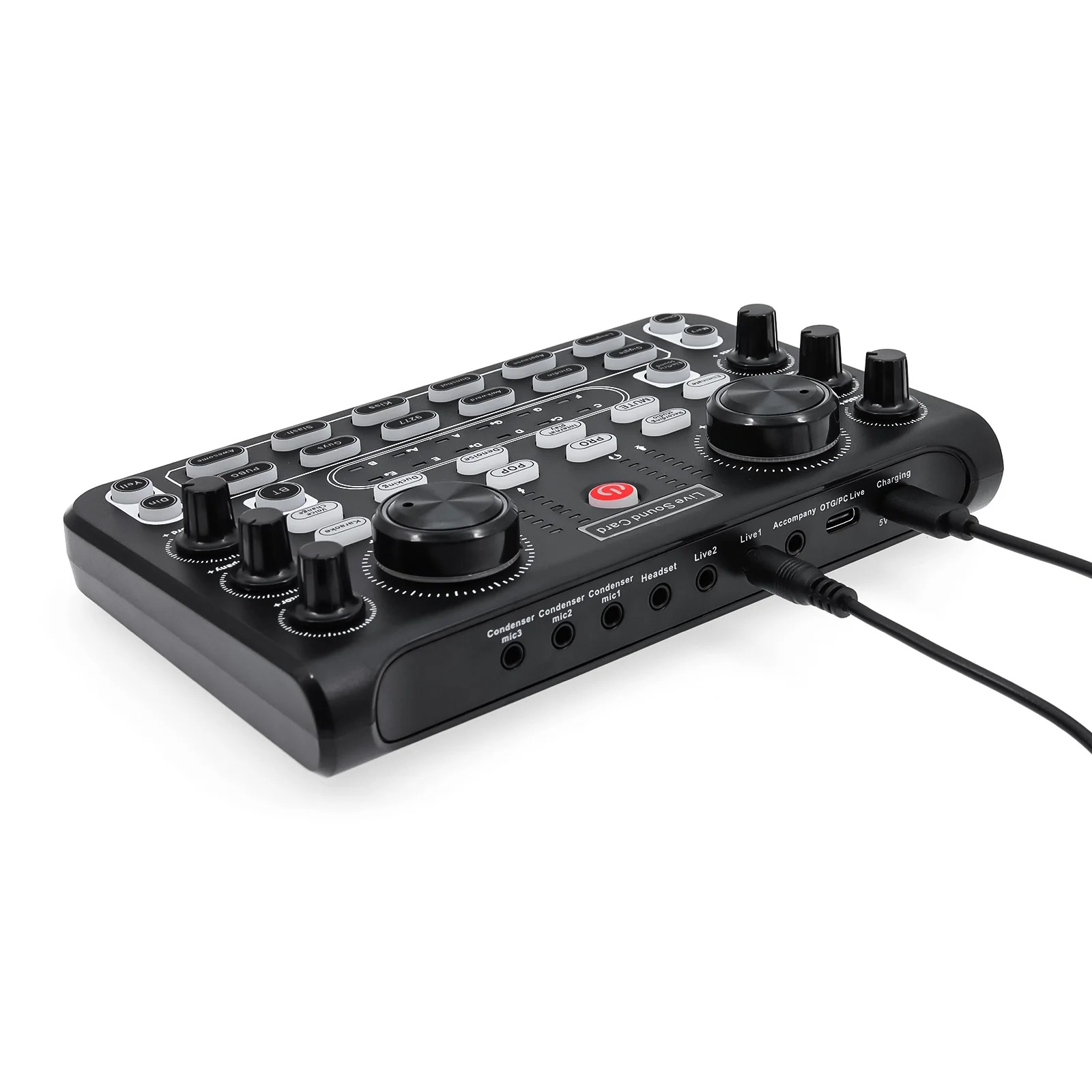 Carte Son Streaming & Chant X60L pour Smartphone et Tablette – Réduction de Bruit Intelligente & Effets Voiximage-2