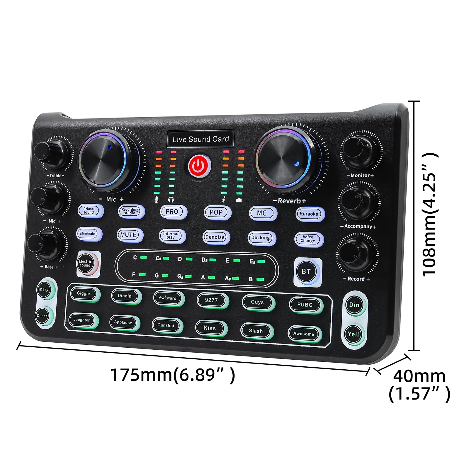 Carte Son Streaming & Chant X60L pour Smartphone et Tablette – Réduction de Bruit Intelligente & Effets Voiximage 4