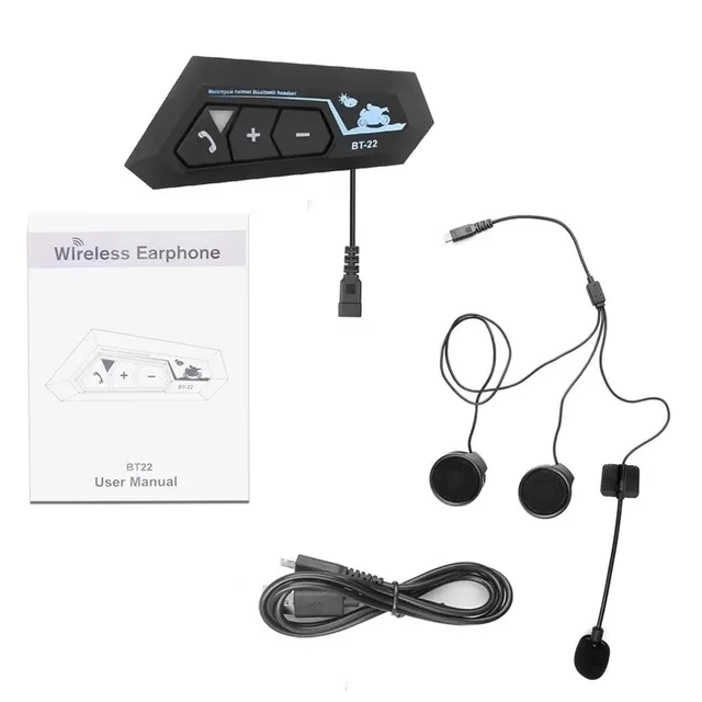 Casque de Moto Bluetooth BT22image-2
