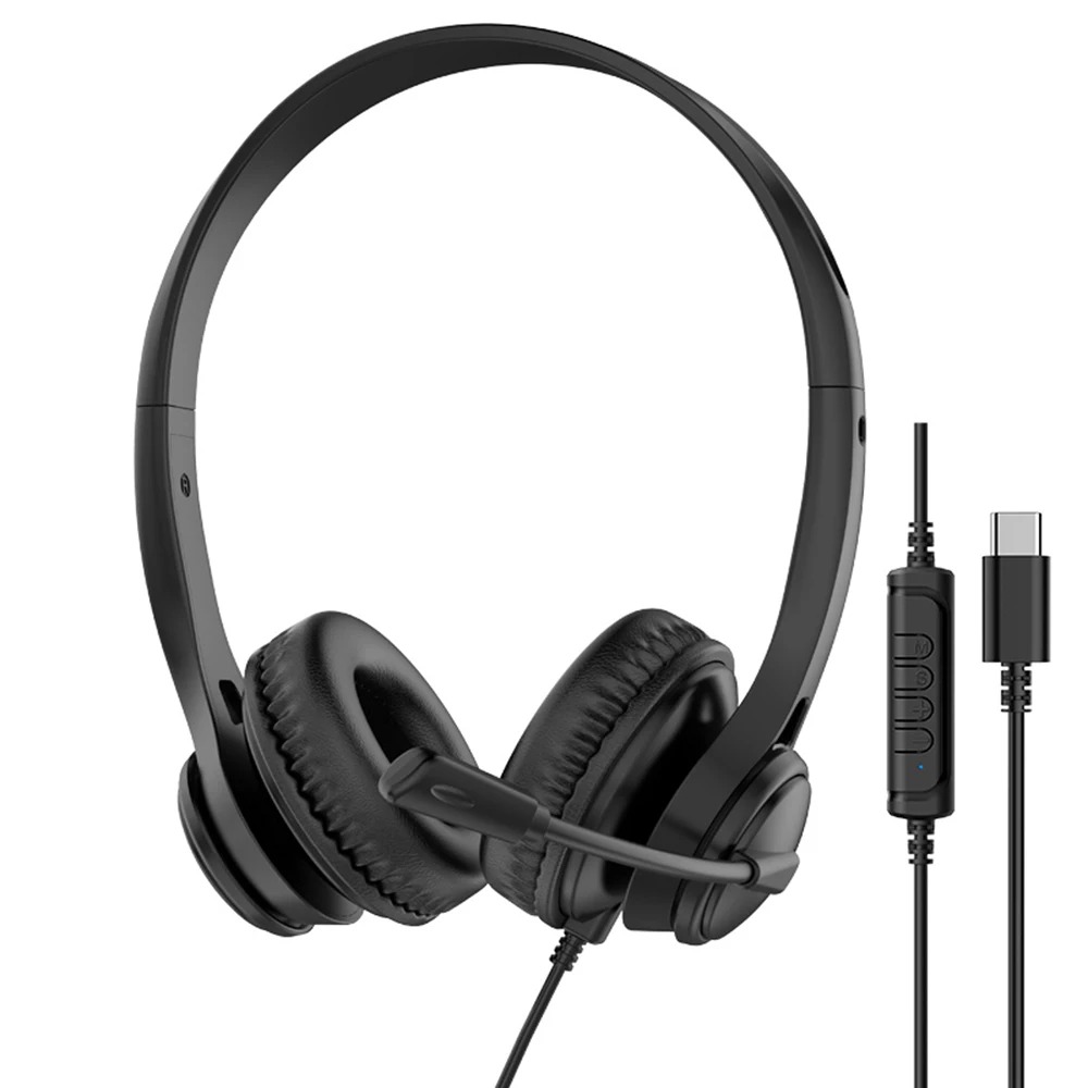Casque Filaire USB/3.5mm avec Microphone Antibruit  image 1