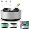 Cendrier Intelligent Purificateur d'Air Auto-Extinguible – Aspiration 360°, Filtration de Fumée & Anionimage 4