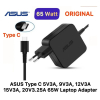Chargeur Adaptateur Secteur ASUS 65W USB-C — Alimentation 20V 3.25A pour ZenBook, VivoBook & Chromebook image 1