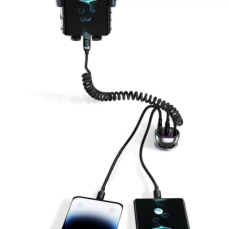 Chargeur de Voiture USB USAMS 60W image 3